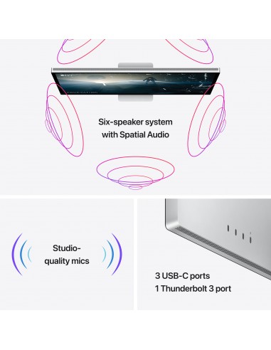 Apple Mac Studio Display  27 " 5k - Standard Glass