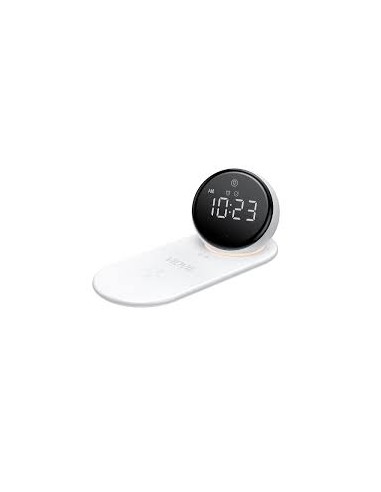 Wireless Charging Clock Speaker Vidvie 5 en 1 15W - White