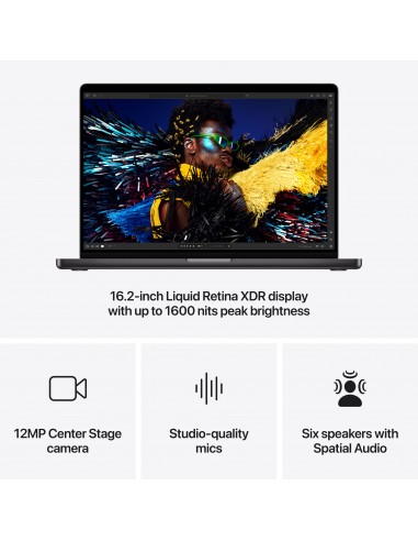 MacBook Pro 16" Puce Apple M4 Pro 14C CPU 20C...