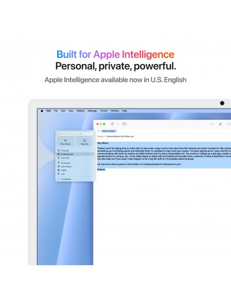 iMac 24" Retina 4.5K Apple M4 10C CPU 10C GPU 16GB SSD 512GB - Blue