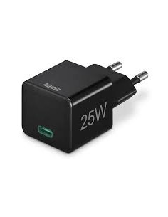 Mini Chargeur Rapide Hama USB-C 25W - Noir 2