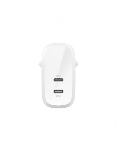 Chargeur Rapide Secteur Belkin 60W (2*USB-C) -...