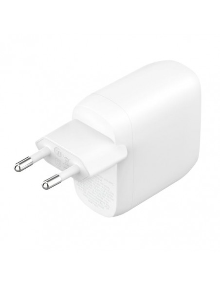 Chargeur Rapide Secteur Belkin 60W (2*USB-C) - Blanc