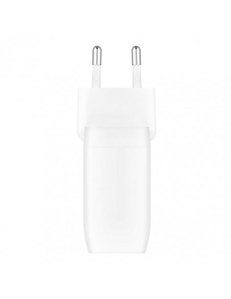 Chargeur Rapide Secteur Belkin 60W (2*USB-C) - Blanc