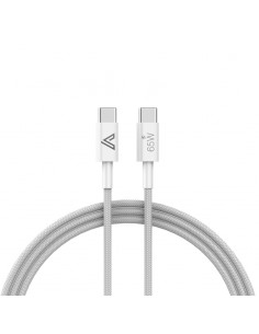 Cable Type-C Vers Type-C ARTEK 65W 1.2M - White