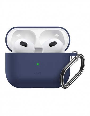 Protective case silicone pour airpods 3 - Bleu