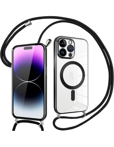 Coque Avec Cordon Bandoulière + MagSafe Pour...