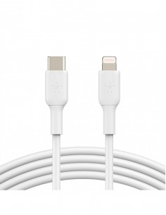 Cable Lightning Vers USB-C Belkin 1m - Blanc