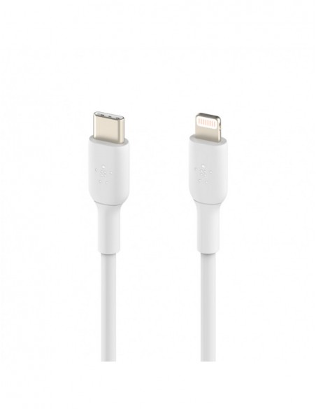 Cable Lightning Vers USB-C Belkin 1m Blanc