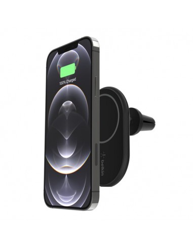 Chargeur De Voiture Magnétique Belkin Sans fil 10W - Noir