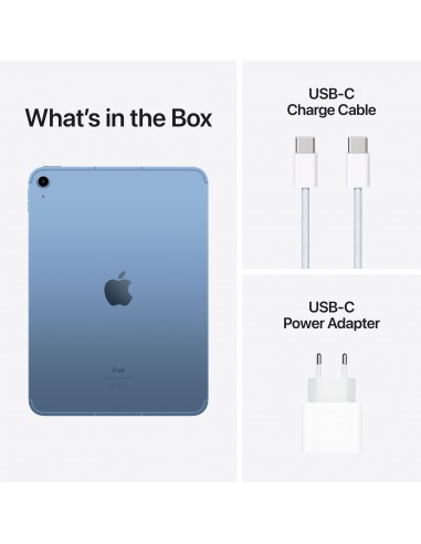 iPad Wi-Fi + Cellular 10th Generation 64Go Blue