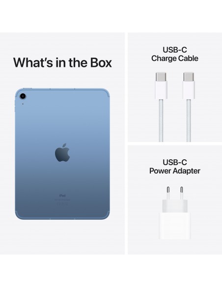 iPad Wi-Fi + Cellular 10th Generation 64Go Blue