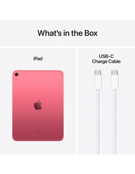 iPad 10th Gen. Wi-Fi + Cellular 64Go A2757 - Pink