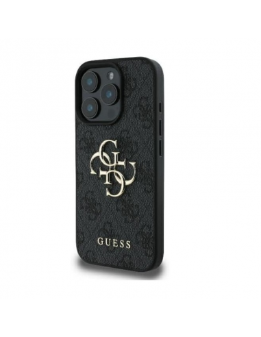 Coque Guess avec Logo pour iPhone 16 Pro Max noir