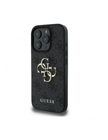 Coque Guess avec Logo pour iPhone 16 Pro Max noir
