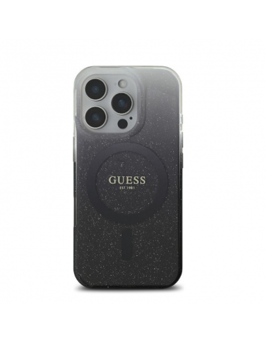 Coque Guess Glitter avec Magsafe pour iPhone 16 Pro Max