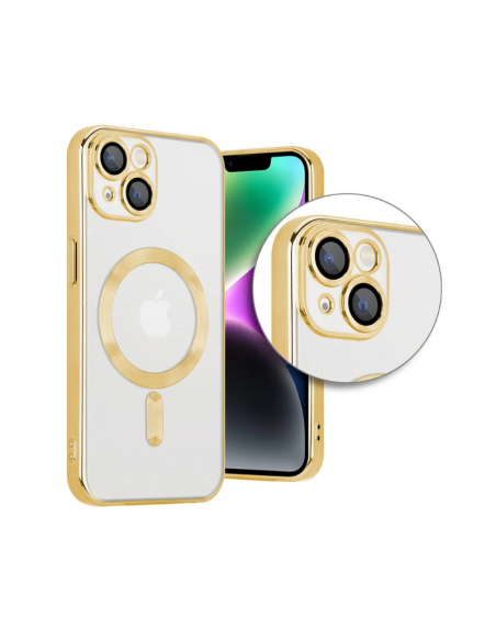 Coque Avec MagSafe + Protection Caméra Pour iPhone 15