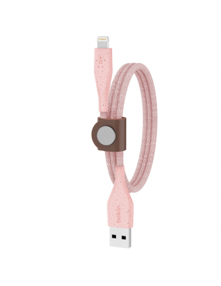câble Lightning vers USB-A Belkin 1.2m rose