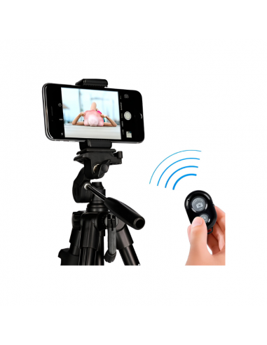 Trépied Pour Smartphone 128 cm noir