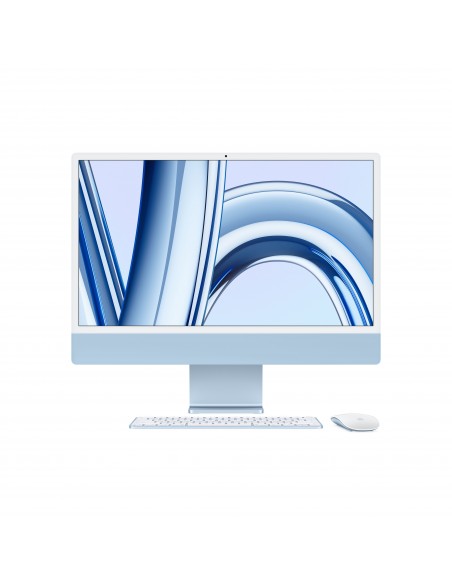iMac 24" Retina 4.5K Puce Apple M3 8C CPU 8CGPU SSD 256Gb 8Gb - Blue