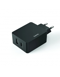 Chargeur Secteur Hama USB-C 18W USB-A 12W 2