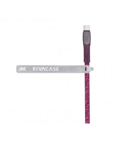 Cable USB-A Vers Type-C RIVACASE 1.2M Violet