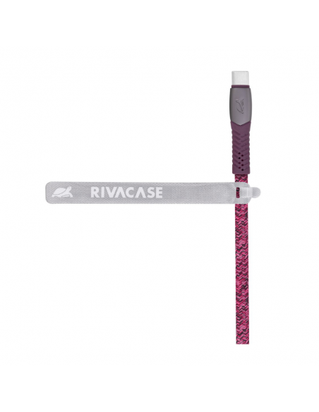 Cable USB-A Vers Type-C RIVACASE 1.2M - Violet