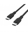 Cable USB-C Vers USB-C Belkin 100W 3M Black