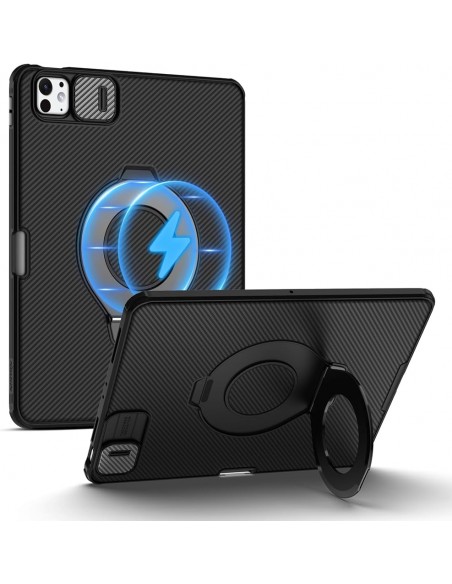 Cover iPad Air 11 avec Magnetic Stan - Qualité supérieure