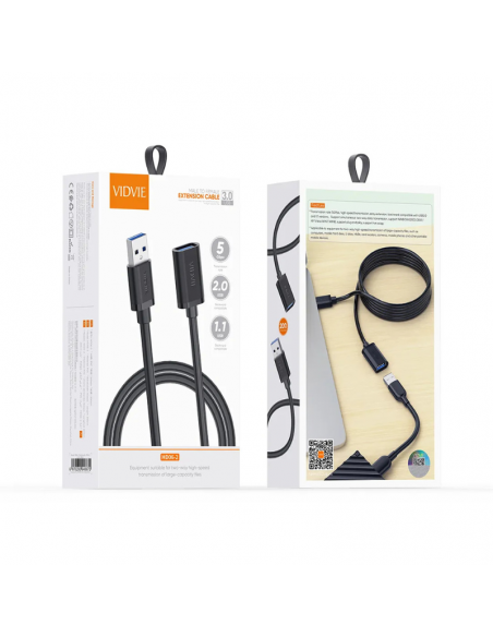 Rallonge Cable USB male femelle 2 mètres