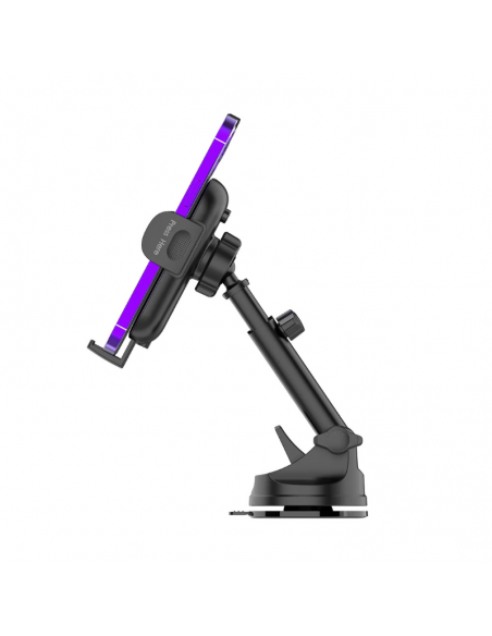 Support Voiture 360° Avec Chargeur Sans Fil 15W