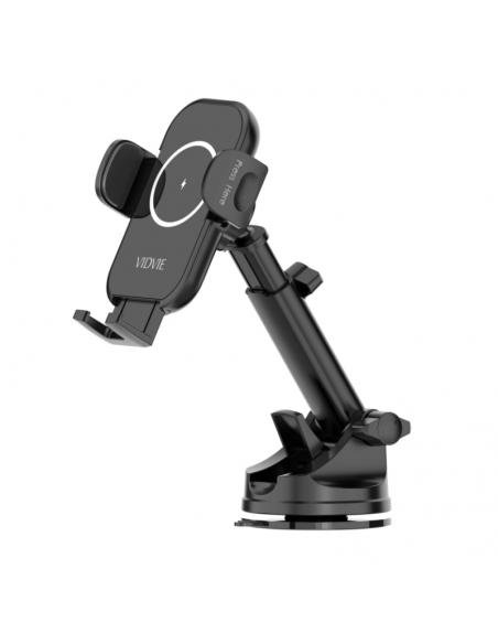 Support Voiture 360° Avec Chargeur Sans Fil 15W