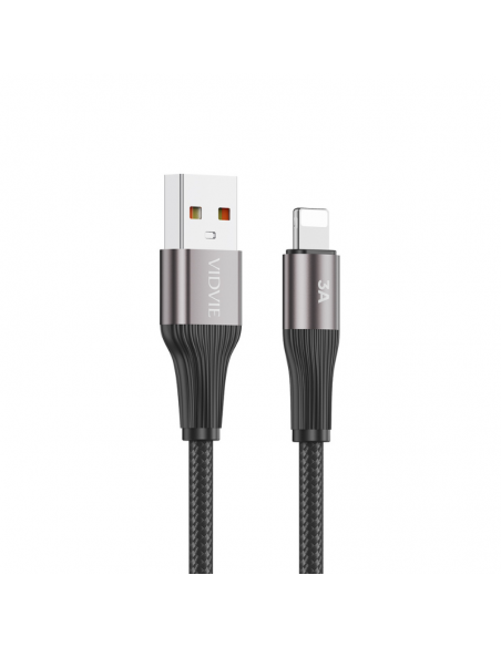 Cable Vidvie USB Vers Lightning 1M / 3A