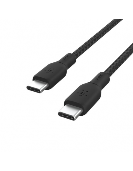Cable USB-C Vers USB-C Belkin 100W 3M - Black
