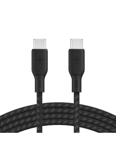 Cable USB-C Vers USB-C Belkin 100W 3M - Black