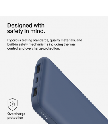Power Bank 10K Belkin BoostCharge - Bleu