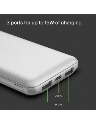 Power Bank 10K Belkin BoostCharge silver