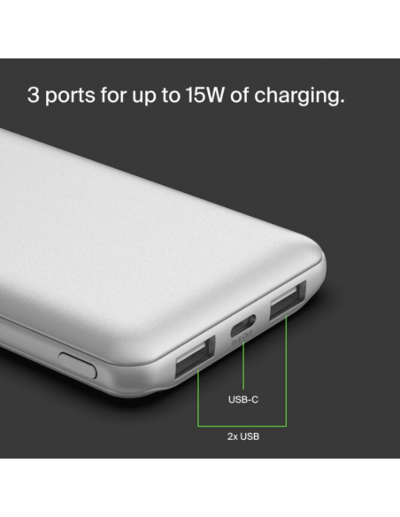 Power Bank 10K Belkin BoostCharge silver