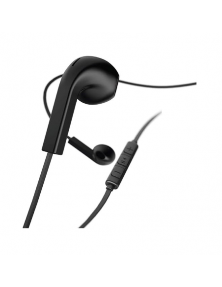 ECOUTEURS + MICROPHONE HAMA - NOIR