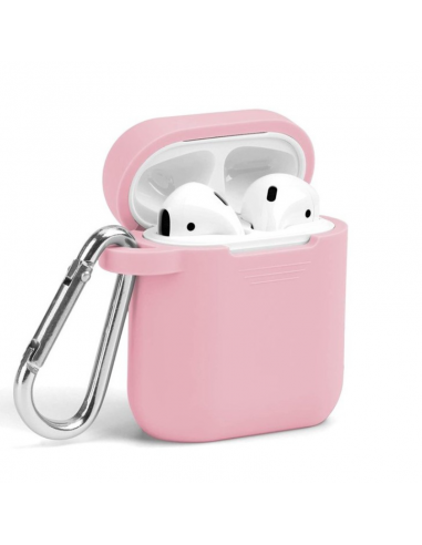 Protective Case Silicone Pour Airpods 1 / 2 Pink