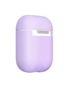 Protective case silicone pour airpods 3 - violet 2