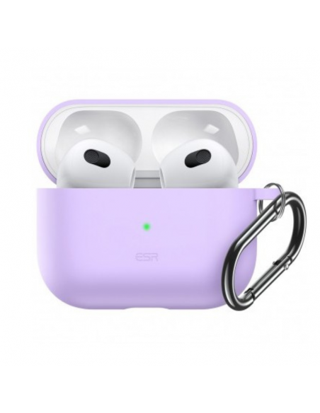 protective case silicone pour Airpods 3 violet