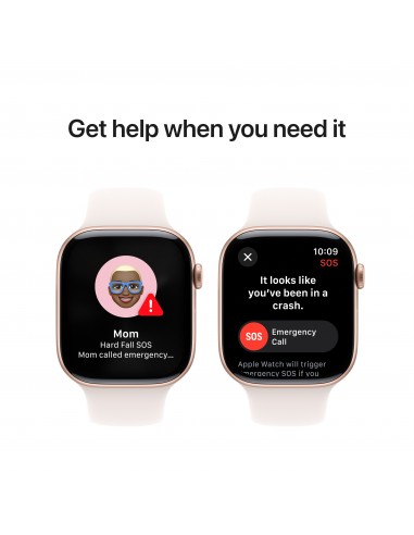 Apple Watch S10 GPS 46mm Rose Gold Al Case...