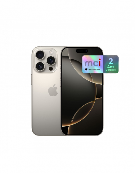 iphone 16 pro natural titanium 128 Go