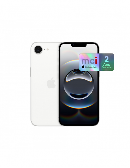 iphone 16e 128 Go blanc