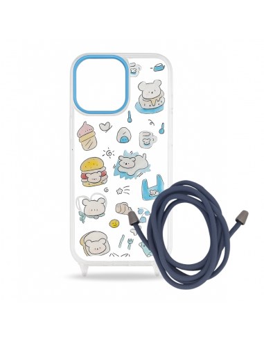 Coque Avec Cordon Bandoulière Pour iPhone 13 Pro Max