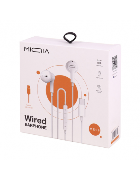 Ecouteurs MIQIA ME09 White