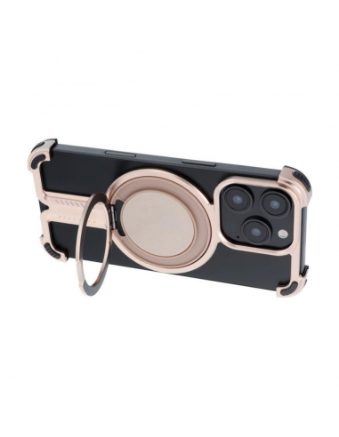 Coque en Métal avec Support Magnétique Pour iPhone 16 Pro Max