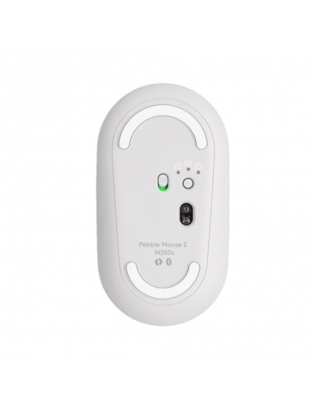 Souris Logitech Pebble 2 Multi Dispositif M350s Blanc