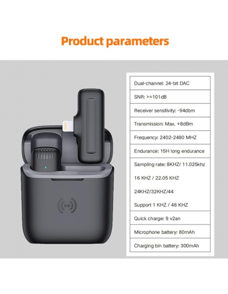 Microphone Sans Fil Lightning